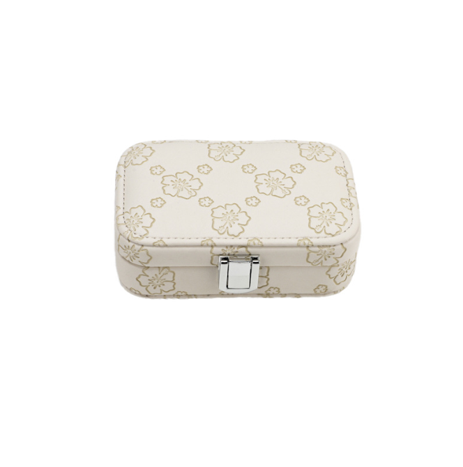 Ring Box Wedding Ring Earring Box Travelling Jewelry Box Random color  CN389