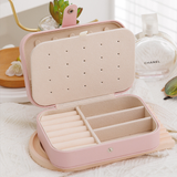 Ring Box Wedding Ring Earring Box Travelling Jewelry Box Random color  CN390