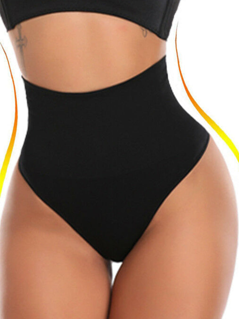 Shapewear Thong For Women Tummy Control Knickers High Waisted Thongs  Slimming Body Shaper Shaping Underwear