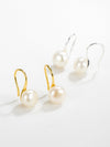 Sterling Silver Freshwater Cultured Pearl Wedding Jewelry Earrings For Women