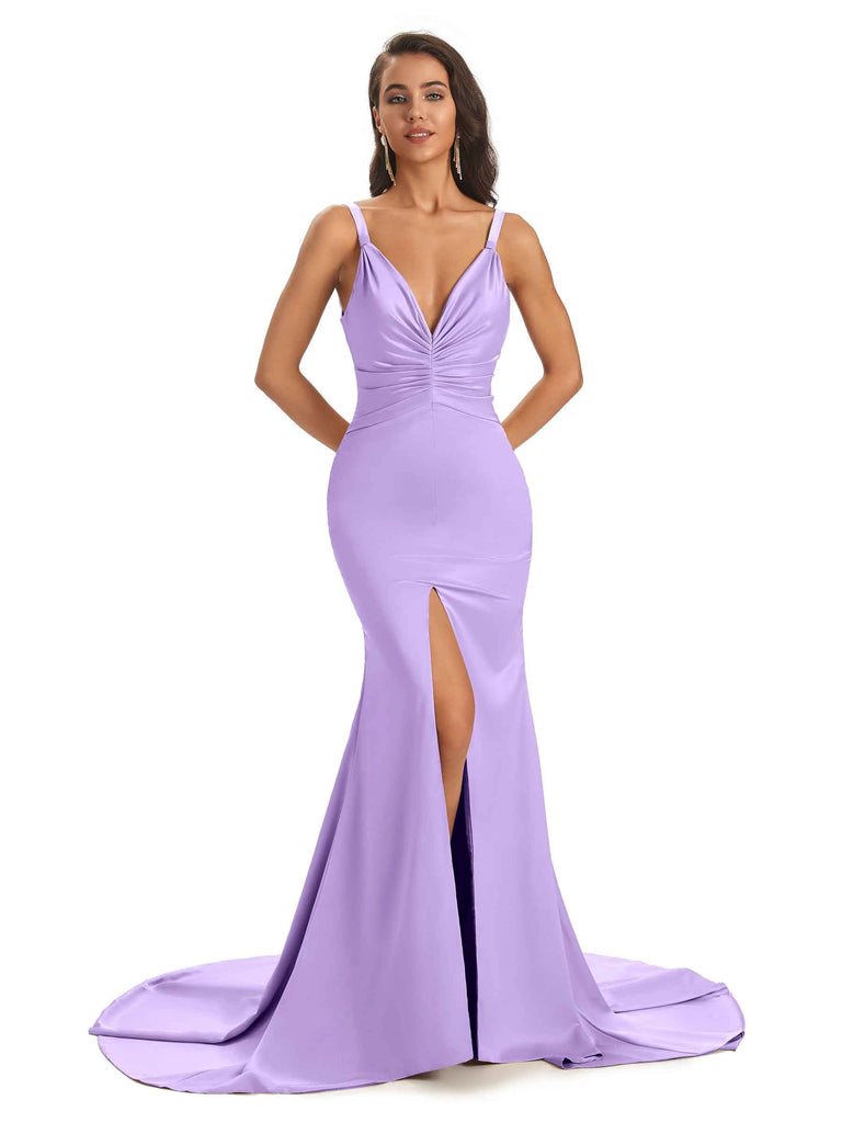 Purple Majesty: Clarisse 810118 â€“ The Ultimate Prom 2024 Statement Dress  ðŸŒŒ 810118, Fitted Lavender Prom Dresses