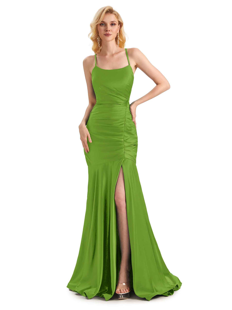 Sparkling Mint Green Lace Evening Dress Front Split Crystals Rhinestones  Mermaid Prom Dresses High Neck Halter Sexy Formal Dress From  Yateweddingdress, $122.56
