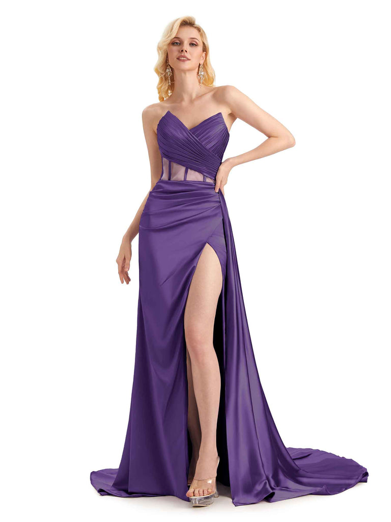 Bachelorette Party Dresses for Women Purple Formal Dress Formal Gowns and  Evening Dresses Tummy Control Long Green Dress for Women White Ballgown