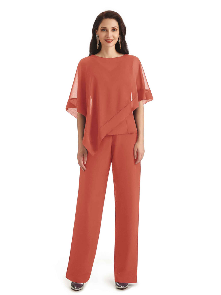 Pant long leg SKINY in terracotta red - Every Day In Micro Deluxe Collection