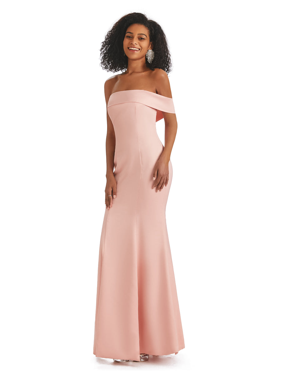 Sexy Soft Satin Unique One Shoulder Side Slit Mermaid African Bridesmaid Dresses