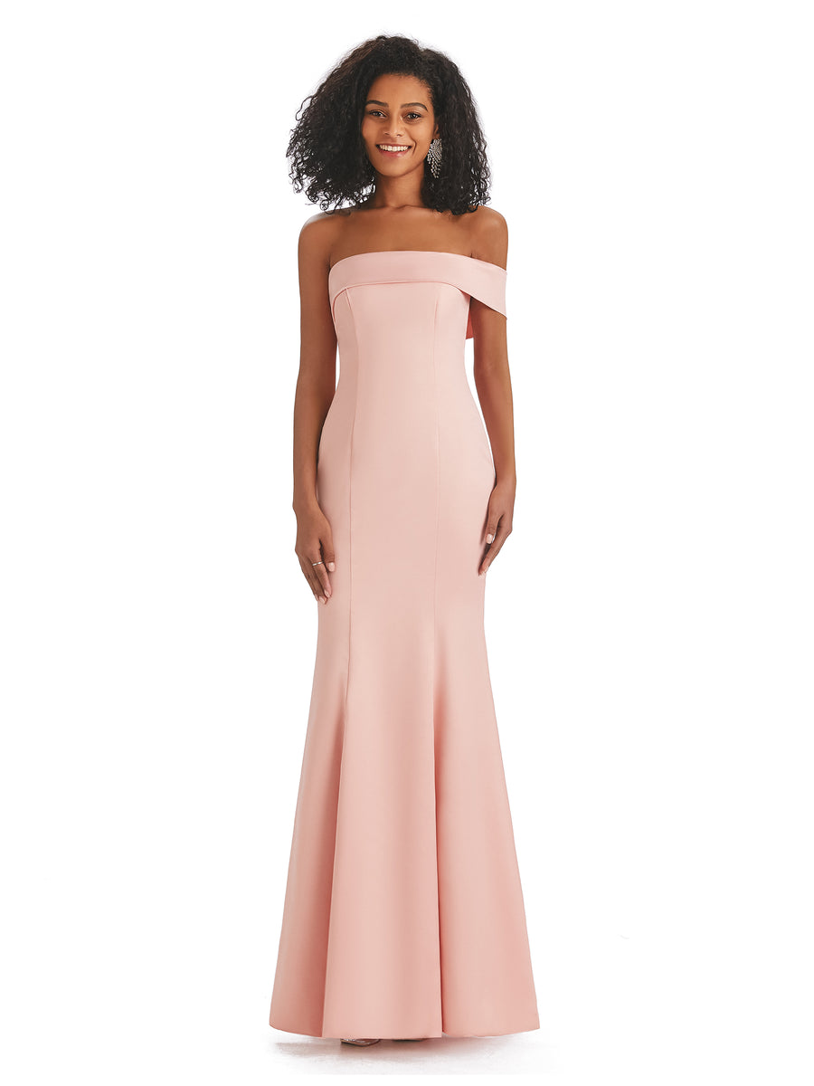 Sexy Soft Satin Unique One Shoulder Side Slit Mermaid African Bridesmaid Dresses