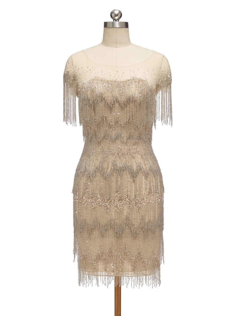Gorgeous Heavily Beaded Luxury Short Cocktail Party Prom Dresses Online Gorgeous Heavily Beaded Luxury Short Cocktail Party Prom Dresses Online