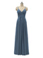 Elegant Spaghetti Strap Chiffon Floor Length Maxi Bridesmaid Dresses Online