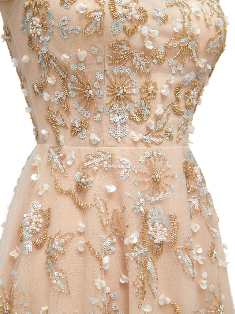 Unique Heavily Beaded Luxury Short Party Prom Dresses Online