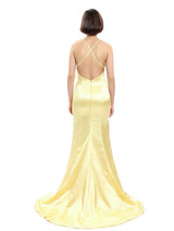Sexy Mermaid Spaghetti Straps V-neck Sexy Bridesmaid Dresses