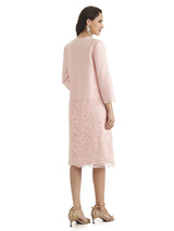 Elegant Sheath Soft Satin Square Short Mother of The Bride Dresses With Jacket