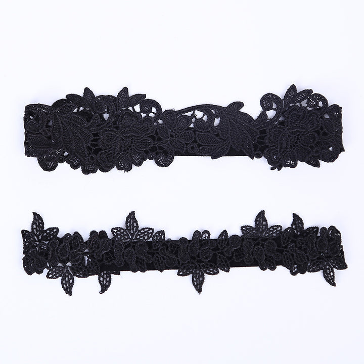 Bridal Wedding Garter/Bridal lace garter/Wedding accessories/  Elastic leg ring