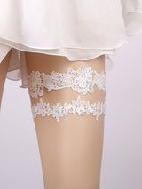 Bridal Wedding Garter/Bridal lace garter/Wedding accessories/  Elastic leg ring