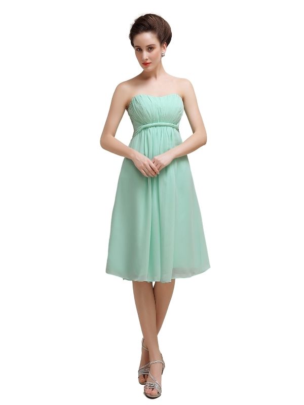 Sweetheart Knee-Length A-Line Bridesmaid Dresses