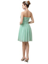Elegant V-neck  A-line Knee-Length Short Bridesmaid Dresses