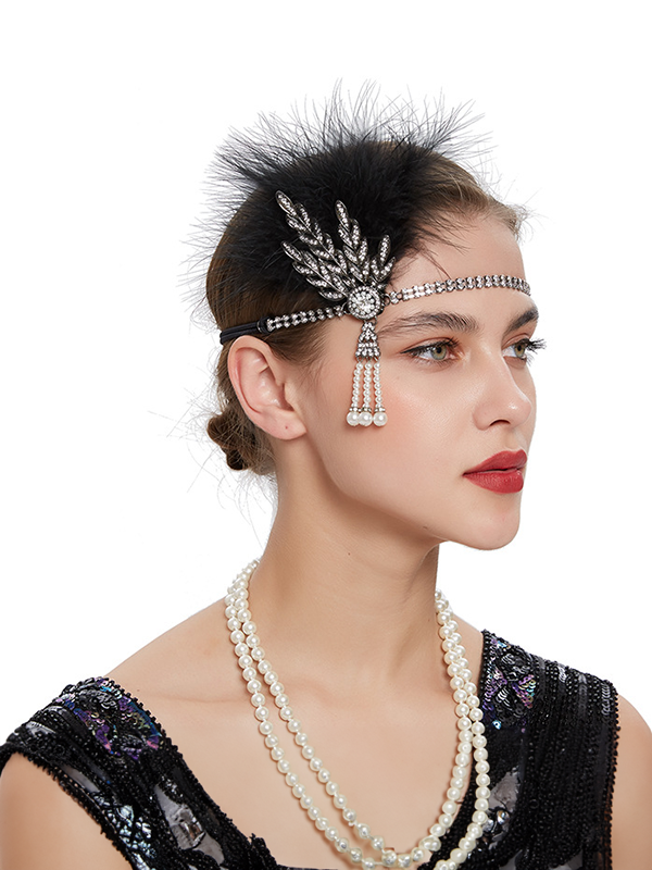 Feather barrette best sale hair clip