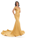 Elegant Cap sleeves Soft Satin Mermaid Long Wedding Bridesmaid Dresses For Sale