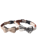 Pets Collar with Bowtie, Durable Adjustable and Comfortable Collar