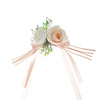 Delicate Wedding Corsage, Wrist Flower Artificial Flower One Pair