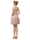 Polpular Sweetheart  A-line Knee-Length Short Bridesmaid Dresses