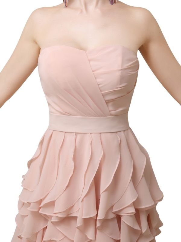 Polpular Sweetheart  A-line Knee-Length Short Bridesmaid Dresses