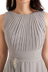 Elegant A-line Chiffon Knee-Length Short Mother of The Bride Dresses With Jacket