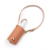 Spray Hand Sanitizer Anti-epidemic Alcohol Rub Small Portable Spray Bottle Leather Case