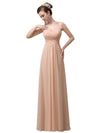 Pretty Sweetheart A-line Chiffon Long Floor-Length Bridesmaid Dresses