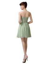 Simple Sweetheart A-Line Short Bridesmaid Dresses