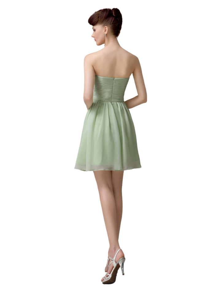 Simple Sweetheart A-Line Short Bridesmaid Dresses