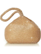 Bridesmaid Lady Clutch Bag Sparkly Rhinestone For Prom Bride Wedding Party Evening Event Handbags