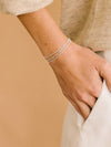 Cute Beaded Tiny Charm Dainty Handmade Bracelet for Women