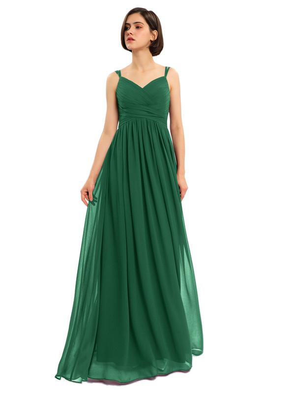 A-line Chiffon Custom Elegant Bridesmaid Dresses - Chicsew – ChicSew