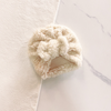 Autumn & Winter Warm Baby Head-wear Children's Lamb Wool Big Bow Pullover Hat